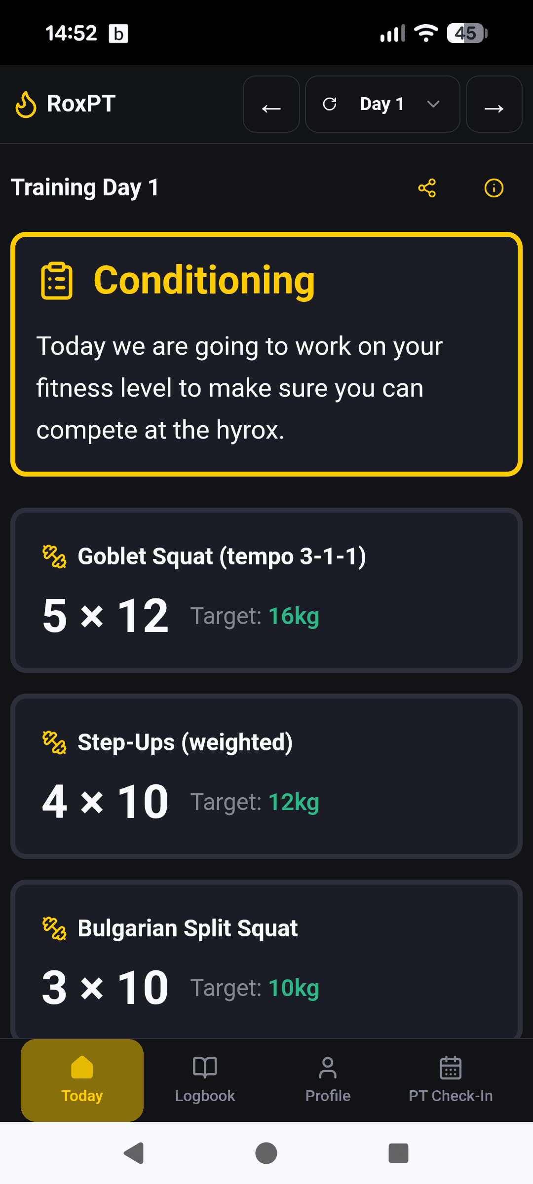 App preview